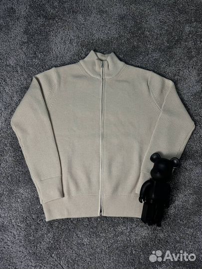 Maison margiela кардиган бежевый и черный