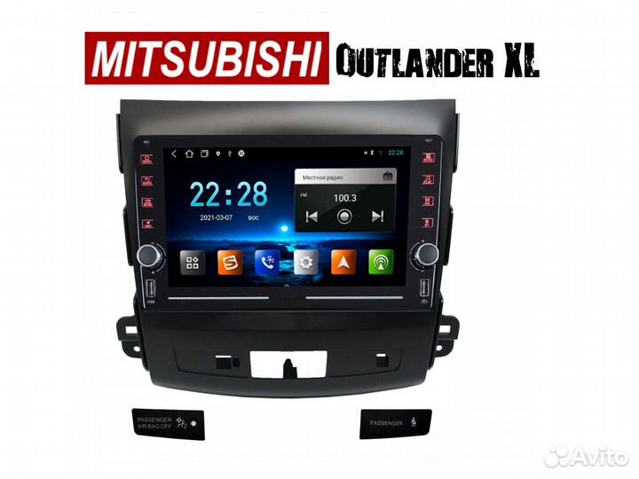 Topway ts18 Mitsubishi Outlander XL LTE CarPlay 2