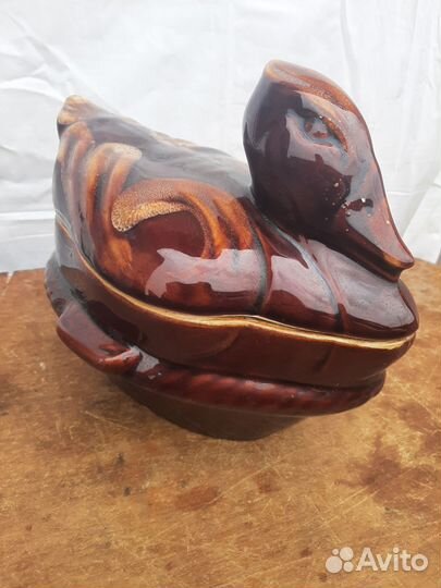 Керамическая Утятница.Поросенок. Слон