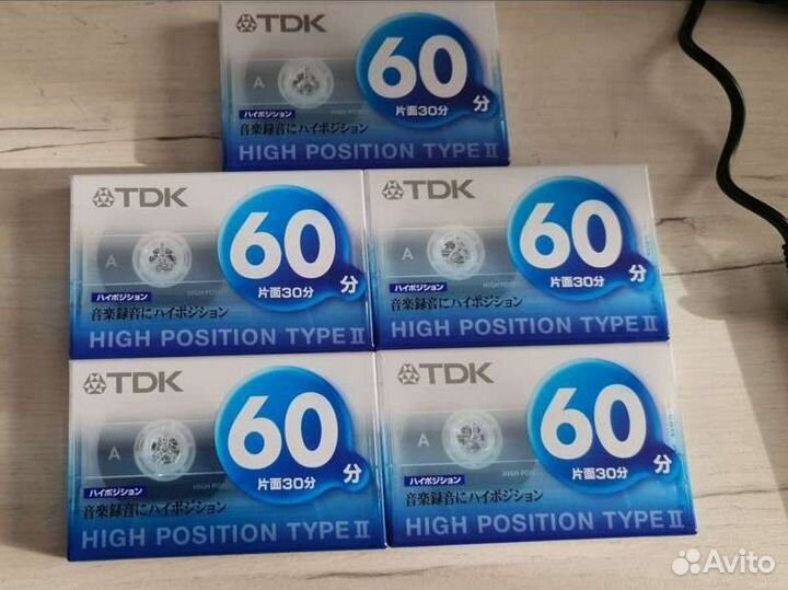 Аудиокассета TDK type 2