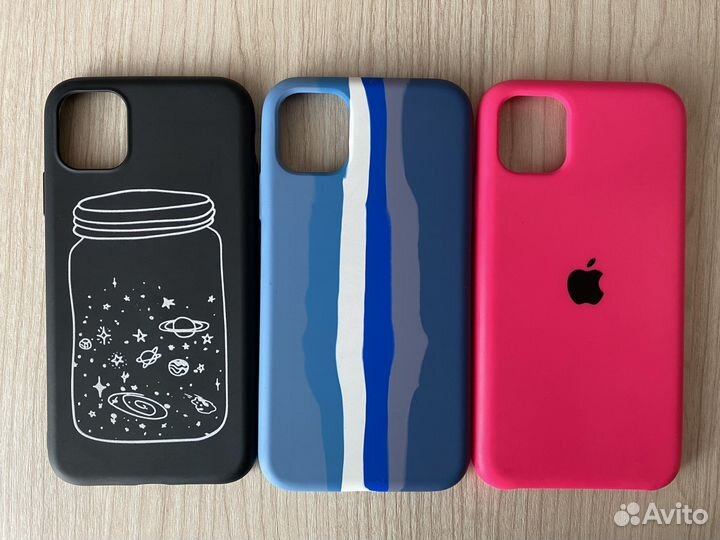 Чехол на iPhone 11 (любой на выбор, цена за 1 шт)