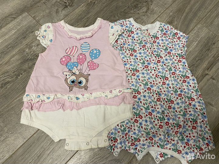 Одежда для девочки пакетом 80