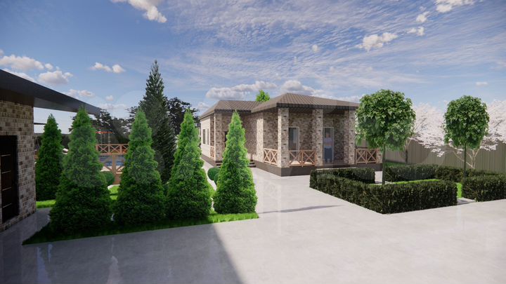 Дом 73,5 м² на участке 8 сот.