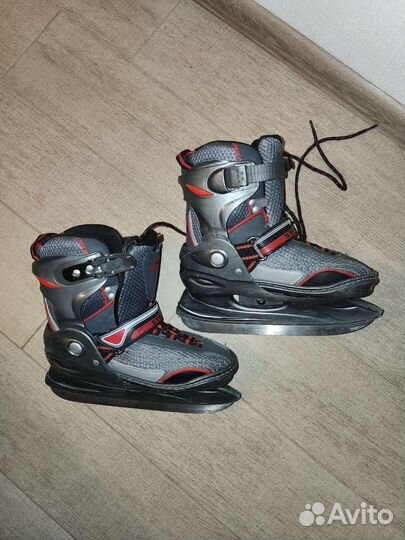 Коньки р-р 34-37 раздвижные