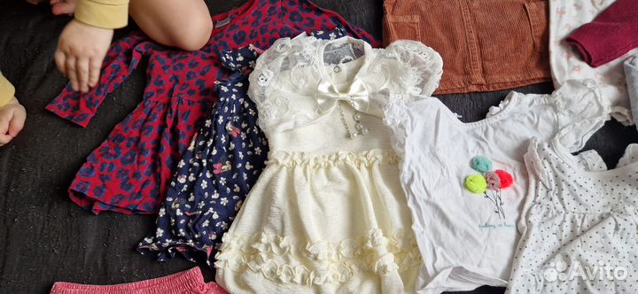 Пакет вещей на девочку 68-74