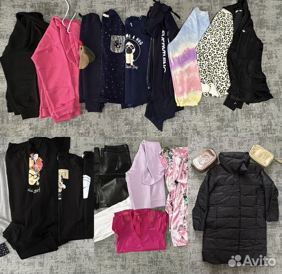 Большой пакет женской одежды