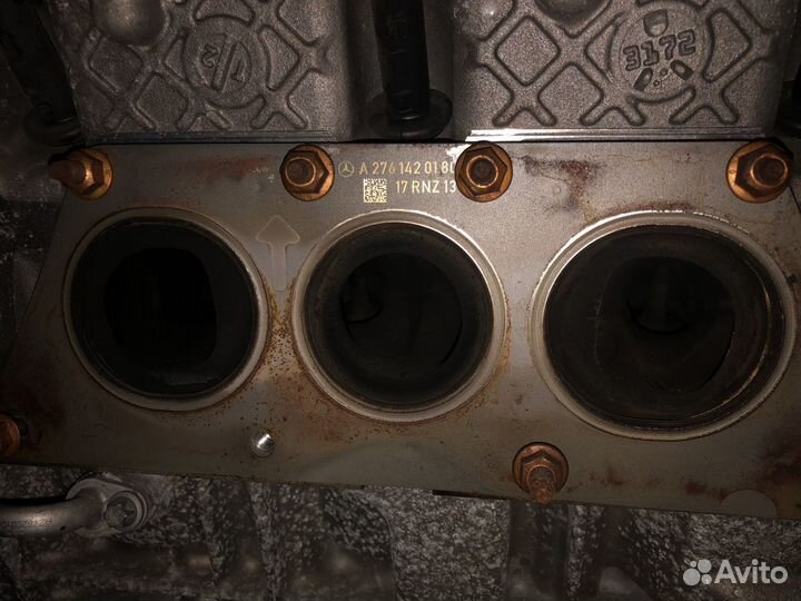 Двигатель Мерседес w213 E400 4-matic