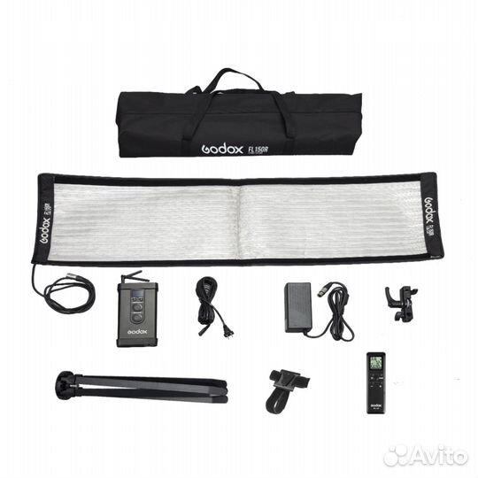 Godox FL150R + FL-SF30120 гибкий свет + софтбокс