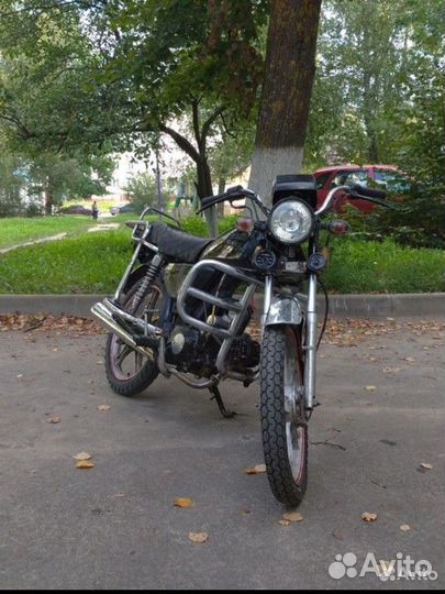 Мопед альфа Black