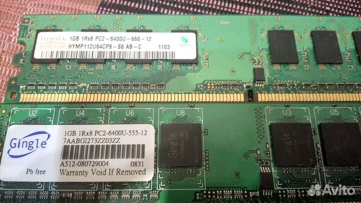Оперативная память ddr2, процессор lga 775