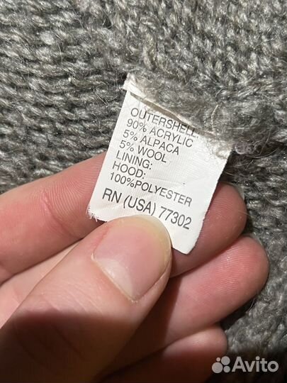 Шерстянное худи zara kids