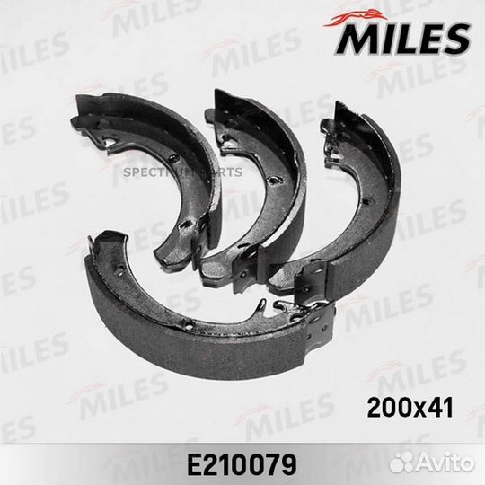 Miles E210079 Колодки барабанные LADA 2108-2112 (T