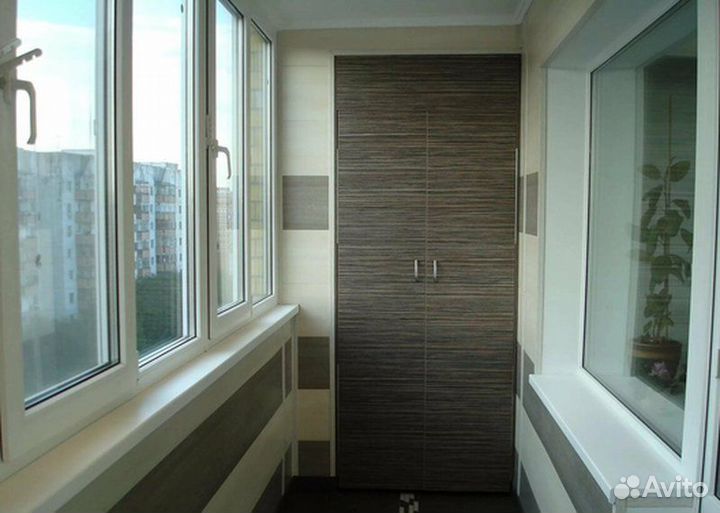 Отделка балконов