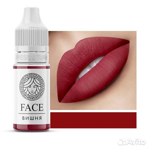 Face Пигменты для губ большая палитра