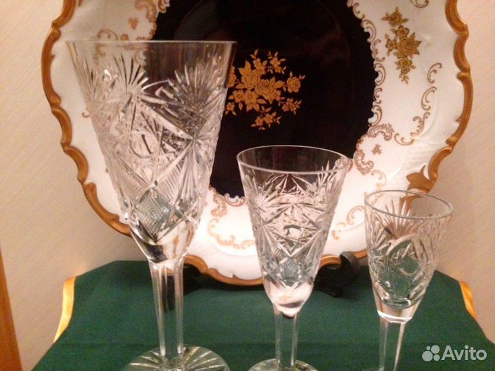 Хрустальный сервиз СССР