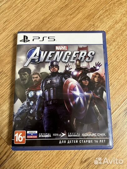 Игра для приставки ps5 Marvel Avengers Мстители