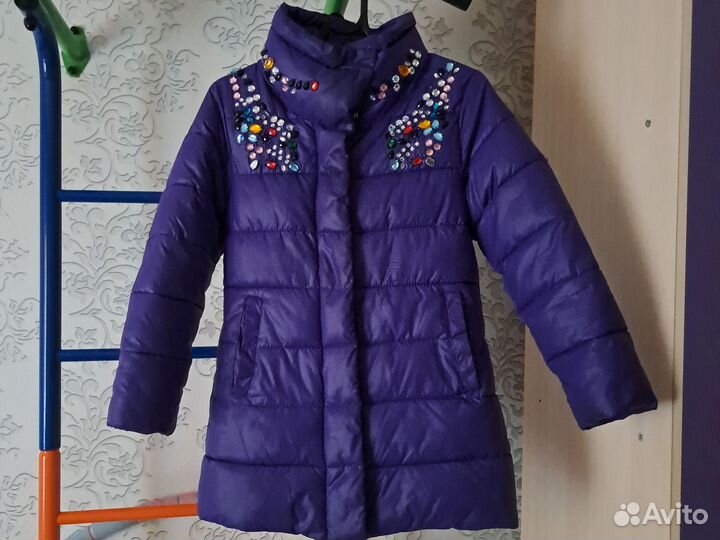 Пальто для девочки 116