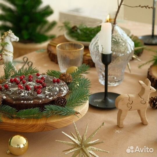 Скатерть новогодняя Этель 'Новый год Fir branches'