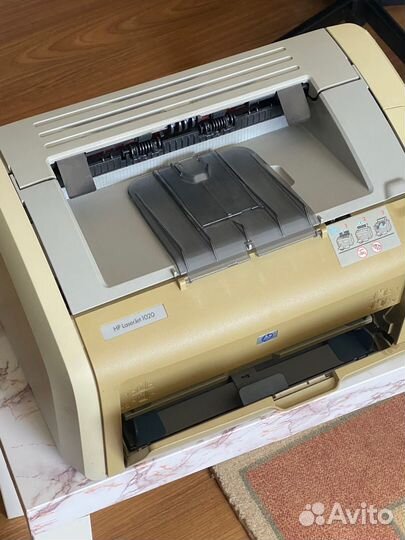 Принтер лазерный HP Laserjet 1020 ч/б, A4