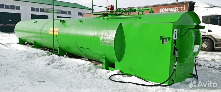 Контейнерная АЗС для нужд предприятия