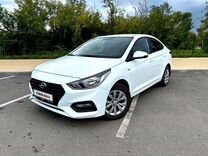 Hyundai Solaris 1.4 AT, 2018, 75 380 км, с пробегом, цена 1 485 000 руб.