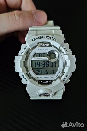 Casio G-Shock GBD-800 белые
