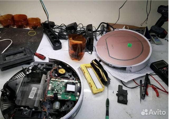 Ремонт роботов пылесосов