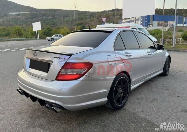 Спойлер+ Козырек AMG для Mercedes-Benz W204