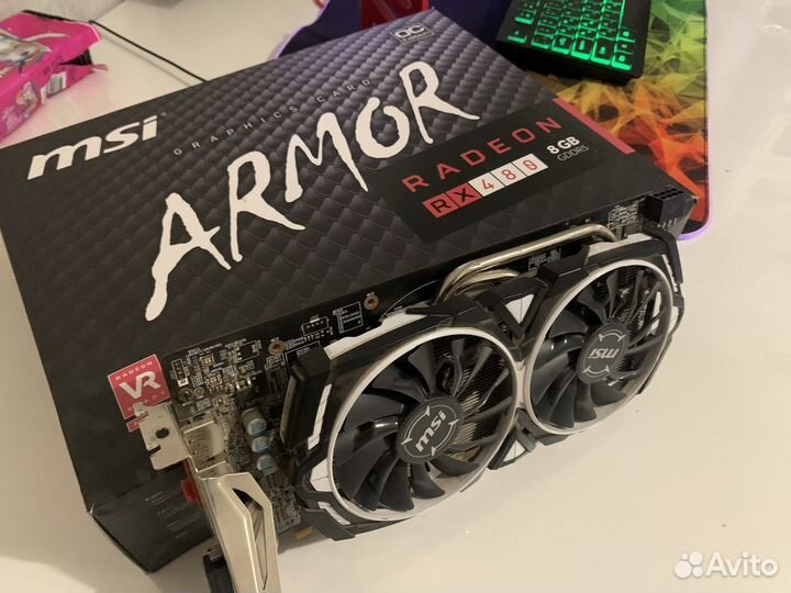 Видеокарта rx 480 8gb