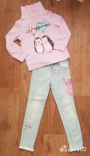 Вещи на девочку размер 110