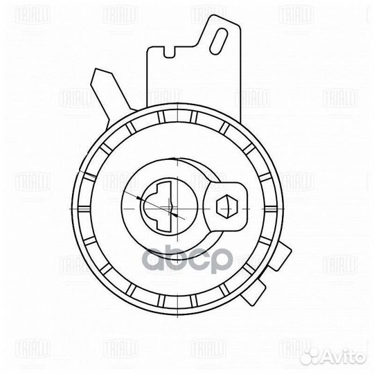 Ролик грм Peugeot 307 (05) 2.0i (натяж.) (CM