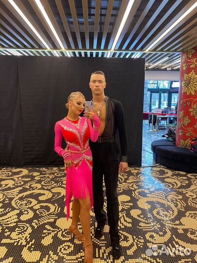 Платье латина для бальных танцев