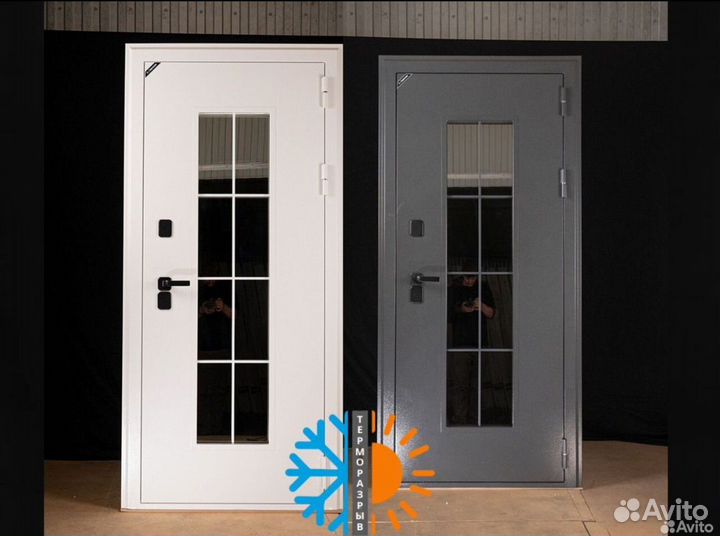 Двери входные с терморазрывомв ассортименте