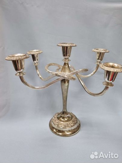 Старинный подсвечник Англия