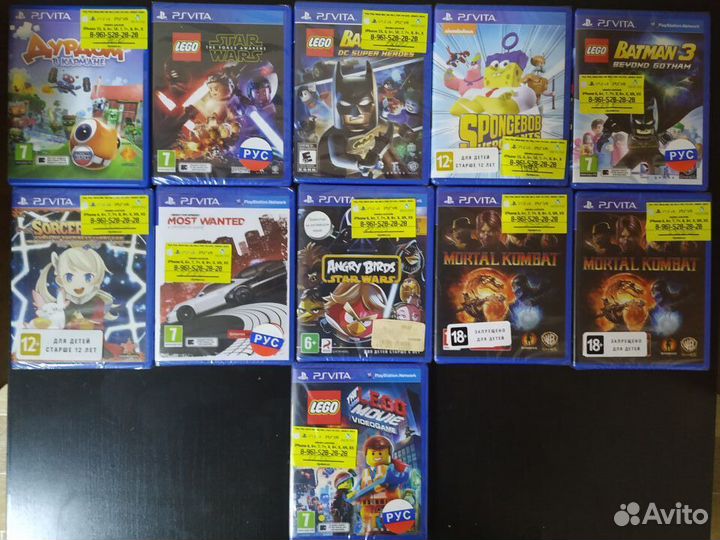 Игры PSP. VIta, Switch