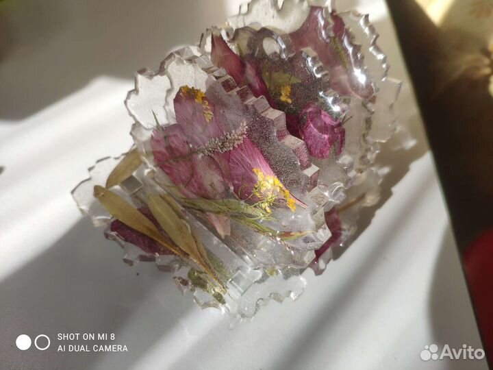 Набор из эпоксидной смолы с подставкой