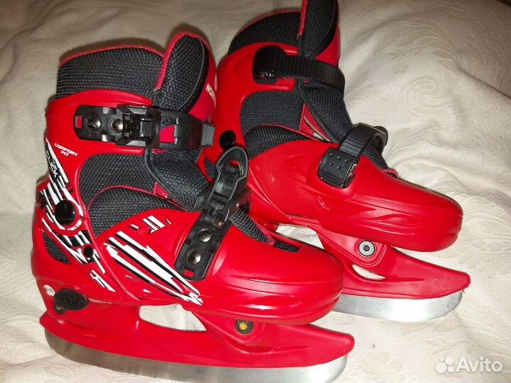 Коньки детские раздвижные 30 -33