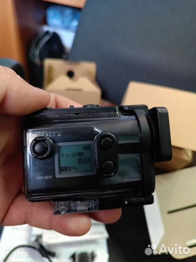 Экшен камера Sony HDR AS50