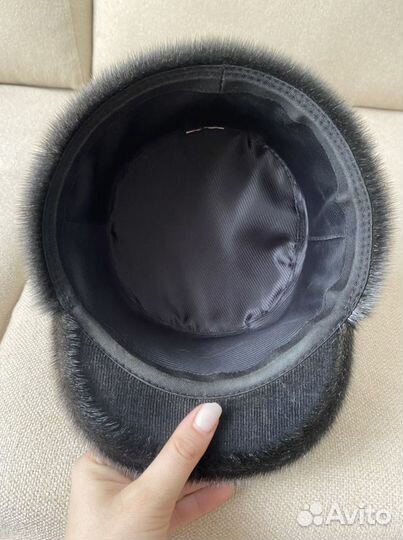 Меховая мужская кепка 54 р