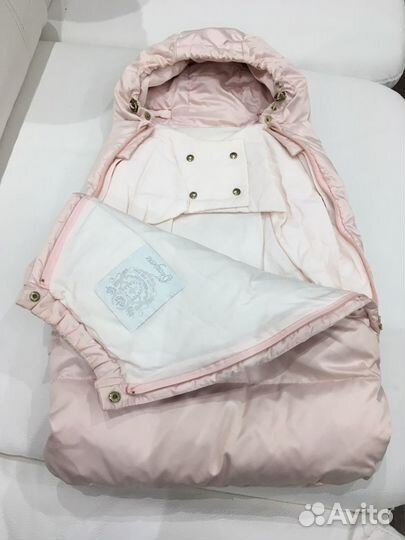 Продаю конверт на выписку пуховый 62