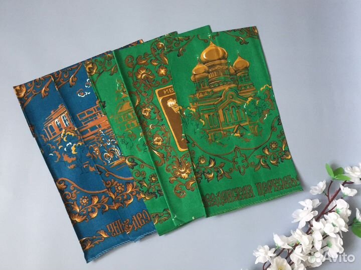 Набор кухонных хлопковых полотенец 5 штук