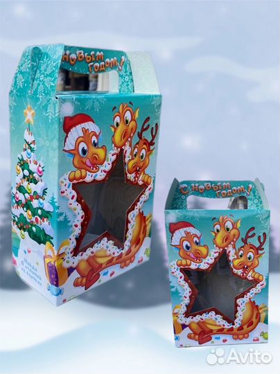 Новогодняя коробка