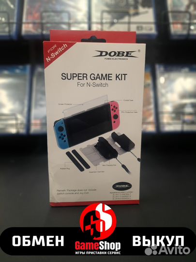 Набор 6 в 1 для Nintendo Switch Super Game Kit