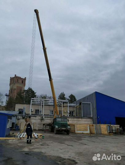 Аренда и услуги автокрана, 20 т, 21.7 м, с гуськом 6 м