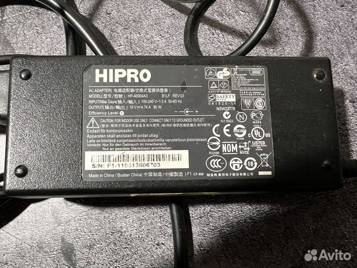 Блоки питания для ноутбуков