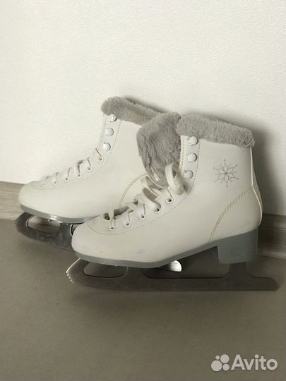 Коньки женские, теплые, oxelo 35/36