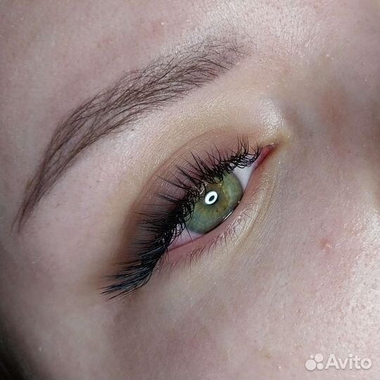 Наращивание ресниц перманент брови/губы