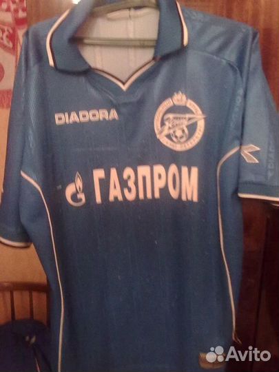 Игровая футболка Зенит фк Малафеев 2001г. Diadora