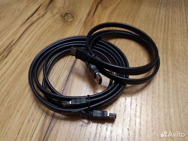 Кабели разные аудио-видео,TV,USB,e-SATA,интернет