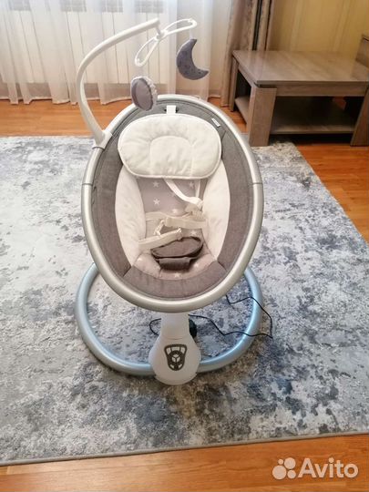 Качели шезлонг для новорожденных